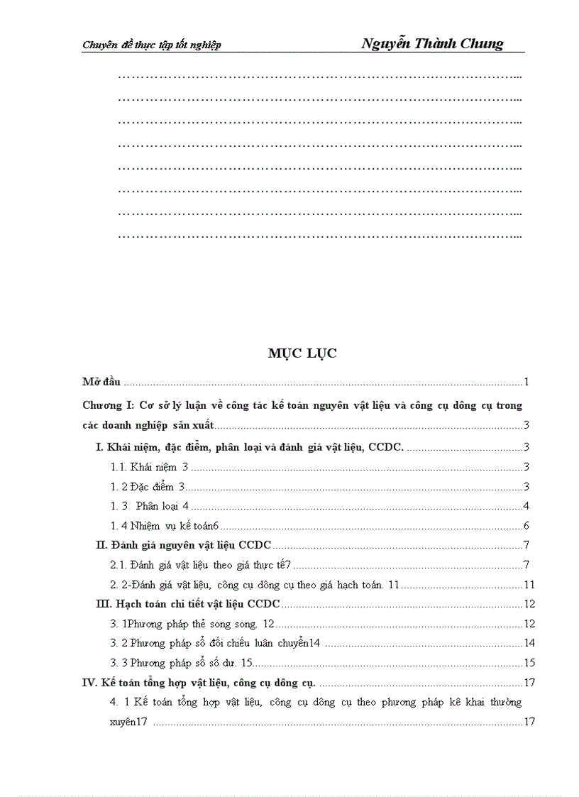 image for page Hoàn thiện công tác kế toán nguyên vật liệu và công cụ dụng cụ tại Công ty cổ phần xây dựng và thương mại127 1
