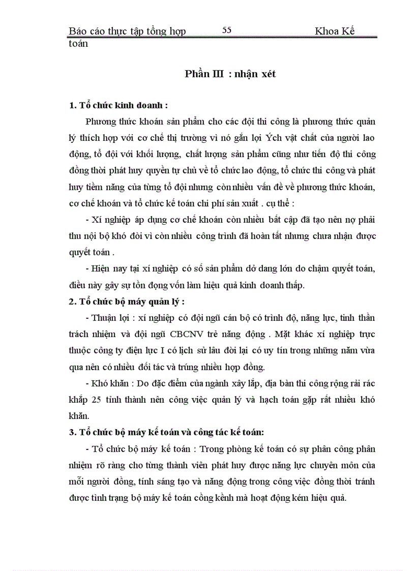 image for page Đặc điểm tổ chức công tác kế toán và các phần hành kế toán chủ yếu