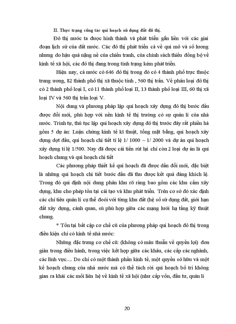 image for page Một số vấn đề về qui hoạch sử dụng đất ở đô thị việt nam và giải pháp 1