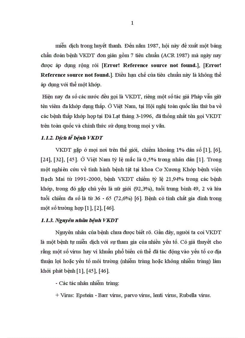 image for page Nghiên cứu đặc điểm của hội chứng thiếu máu và một số yếu tố liên quan trong bệnh viêm khớp dạng thấp