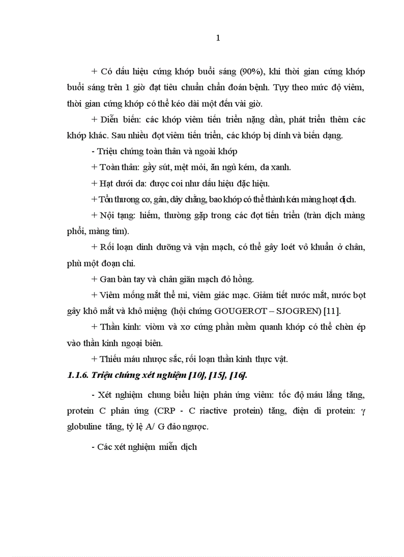 image for page Nghiên cứu đặc điểm của hội chứng thiếu máu và một số yếu tố liên quan trong bệnh viêm khớp dạng thấp