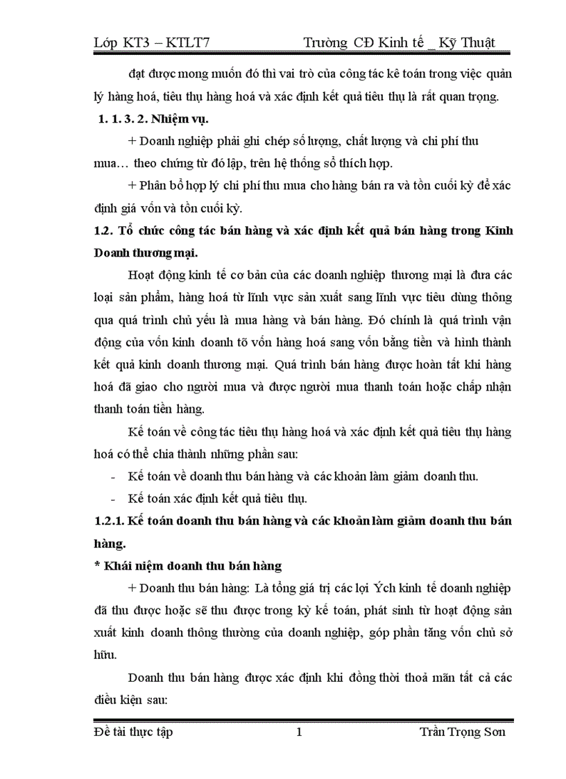 image for page Tổ chức kế toán bán hàng và xác định kết quả bán hàng ở Công ty Công ty CP Mediamart VN