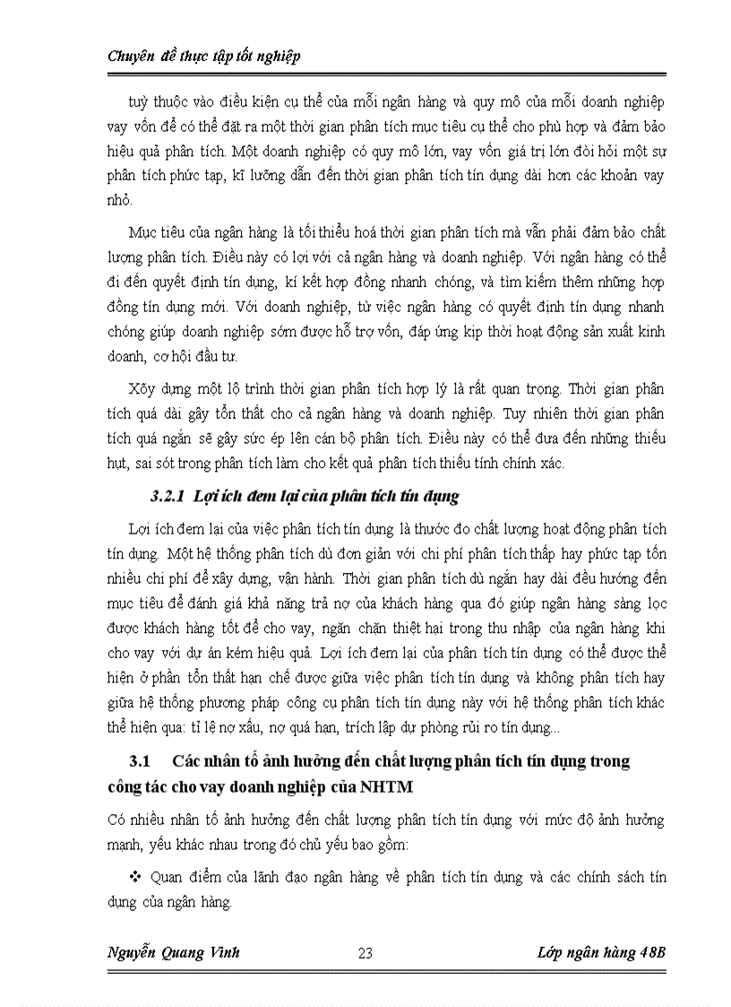 image for page Nâng cao chất lượng phân tích tín dụng trong công tác cho vay doanh nghiệp tại ngân hàng VPBank chi nhánh Thăng Long 1