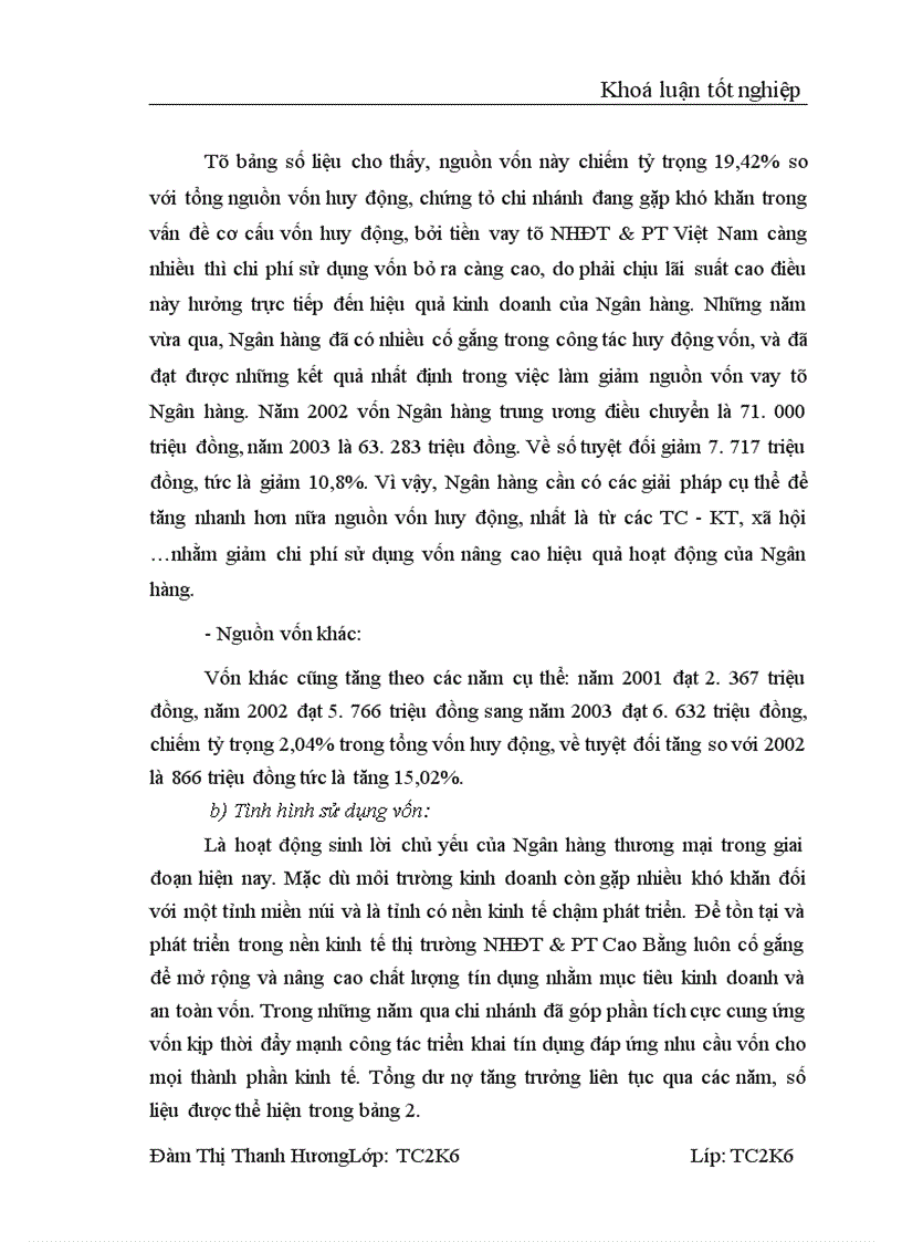 image for page Một số vấn đề về Thanh toán không dùng tiền mặt tại NHĐT PT Cao Bằng Thực trạng và giải pháp 1