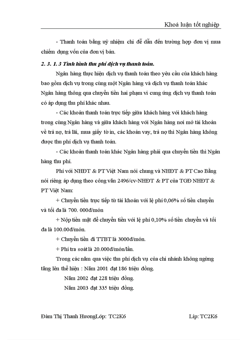 image for page Một số vấn đề về Thanh toán không dùng tiền mặt tại NHĐT PT Cao Bằng Thực trạng và giải pháp 1