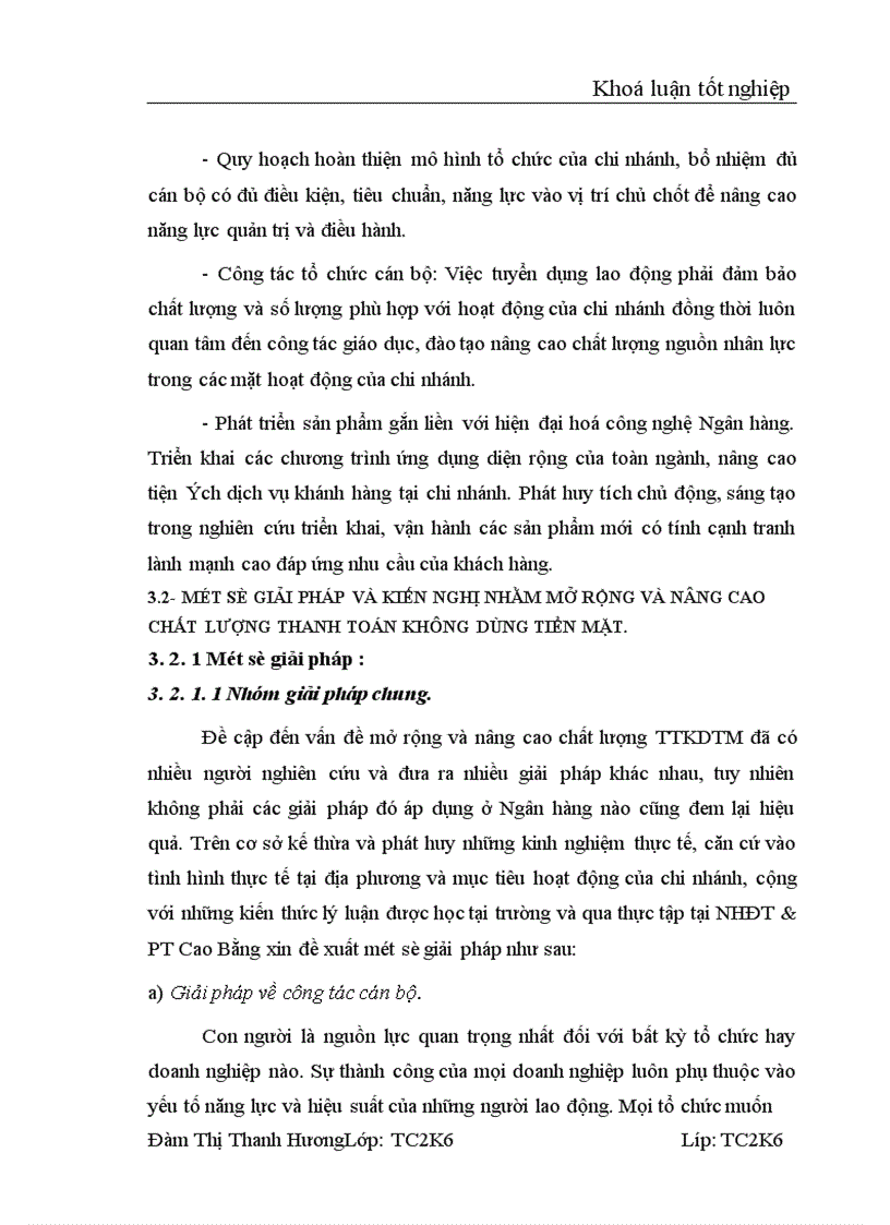 image for page Một số vấn đề về Thanh toán không dùng tiền mặt tại NHĐT PT Cao Bằng Thực trạng và giải pháp 1