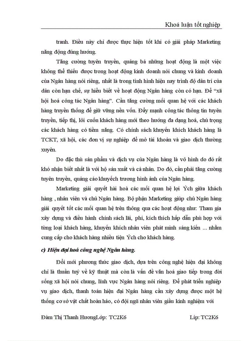 image for page Một số vấn đề về Thanh toán không dùng tiền mặt tại NHĐT PT Cao Bằng Thực trạng và giải pháp 1