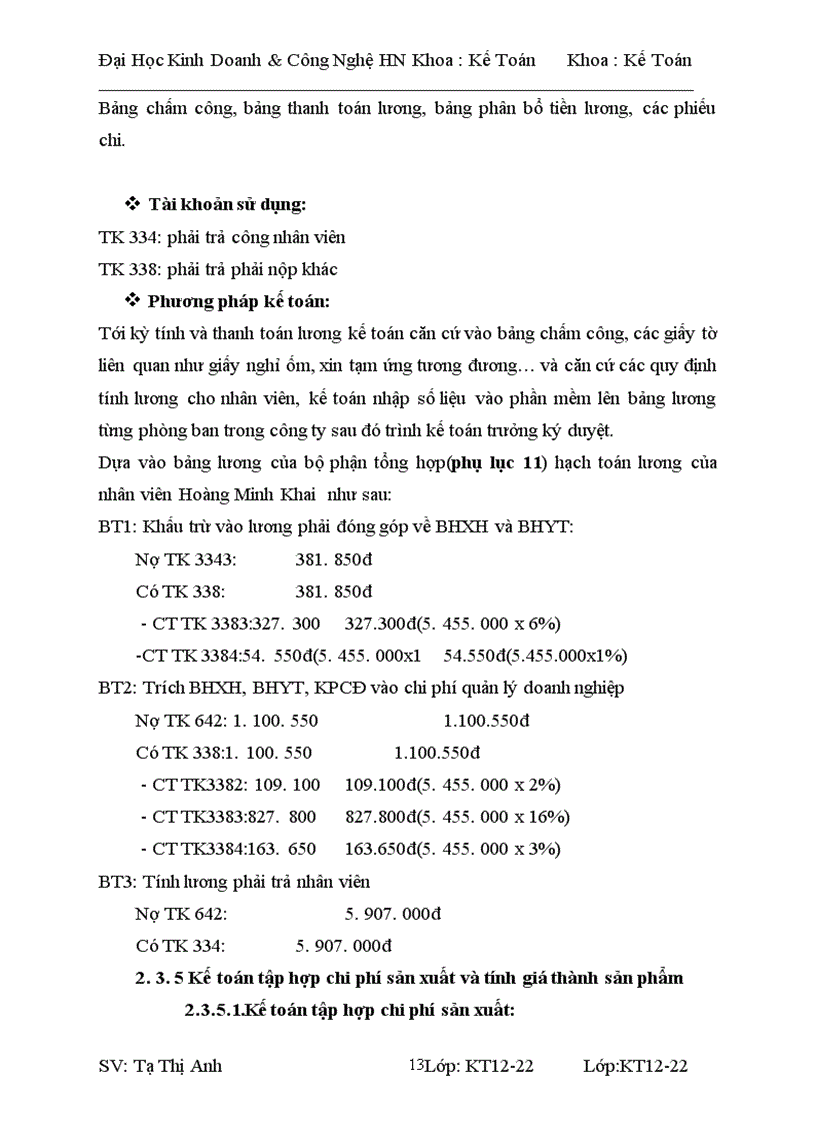 image for page Tình hình tổ chức bộ máy kế toán và công tác kế toán tại licogi 16