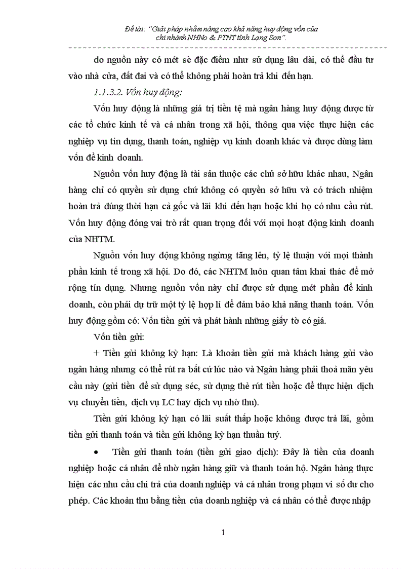 image for page Giải pháp nhằm nâng cao hiệu quả huy động vốn tại chi nhánh NHNo PTNT Tỉnh Lạng Sơn 1