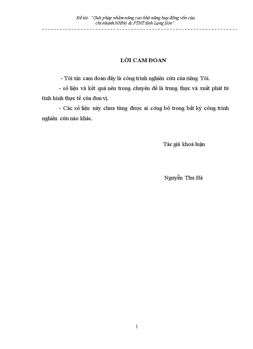 image for page Giải pháp nhằm nâng cao hiệu quả huy động vốn tại chi nhánh NHNo PTNT Tỉnh Lạng Sơn 1