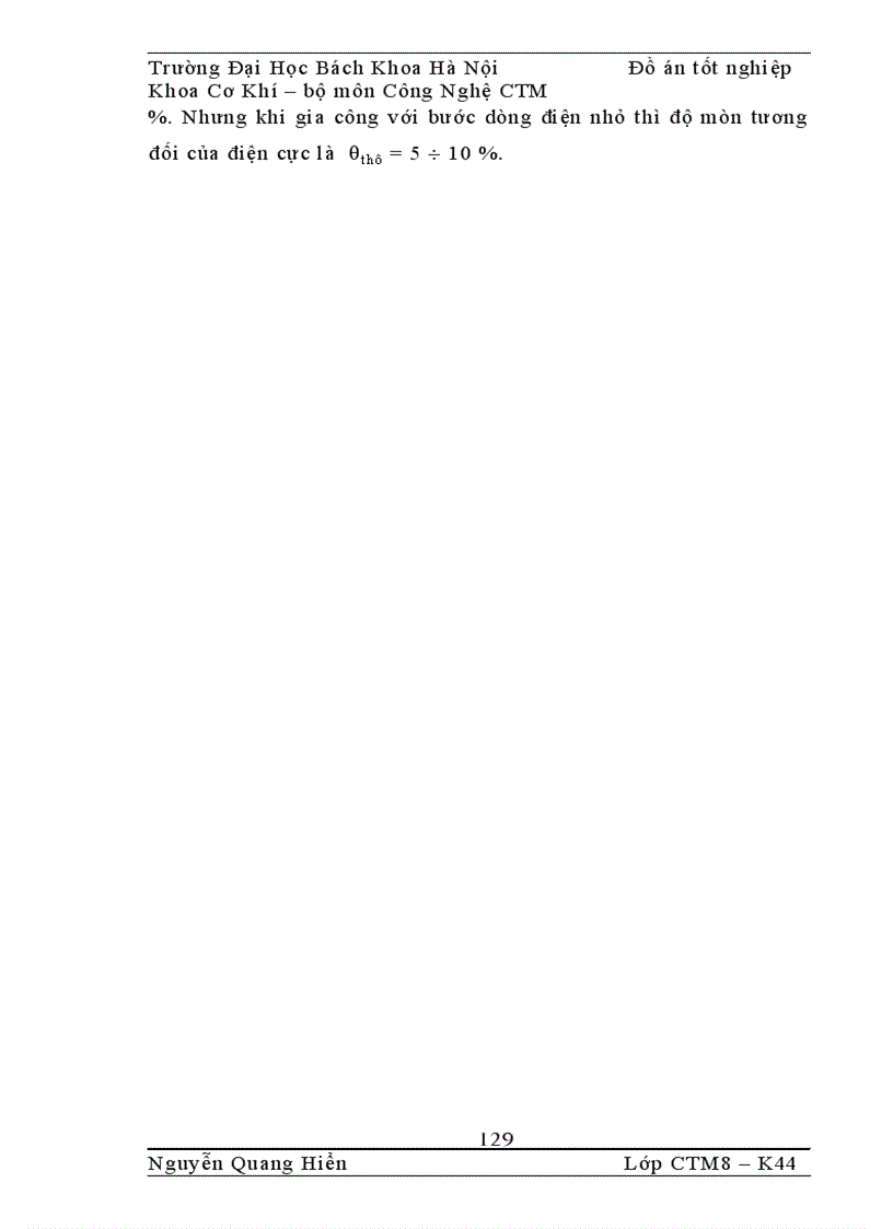 image for page Thiết kế quy trình công nghệ gia công chi tiết moay ơ và mặt bích lắp nhông sau thuộc cụm moayơ sau của xe máy và tìm hiểu lý thuyết về phương pháp gia công dung tia lửa điện