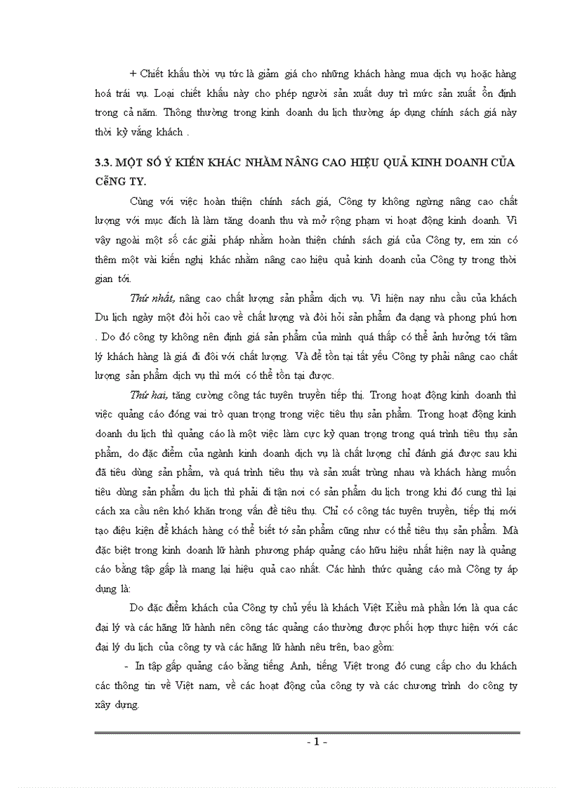 image for page Hoàn thiện công tác quản lý giá trong kinh doanh lữ hành ở Công ty TNHH du lịch và dịch vụ Hà Long