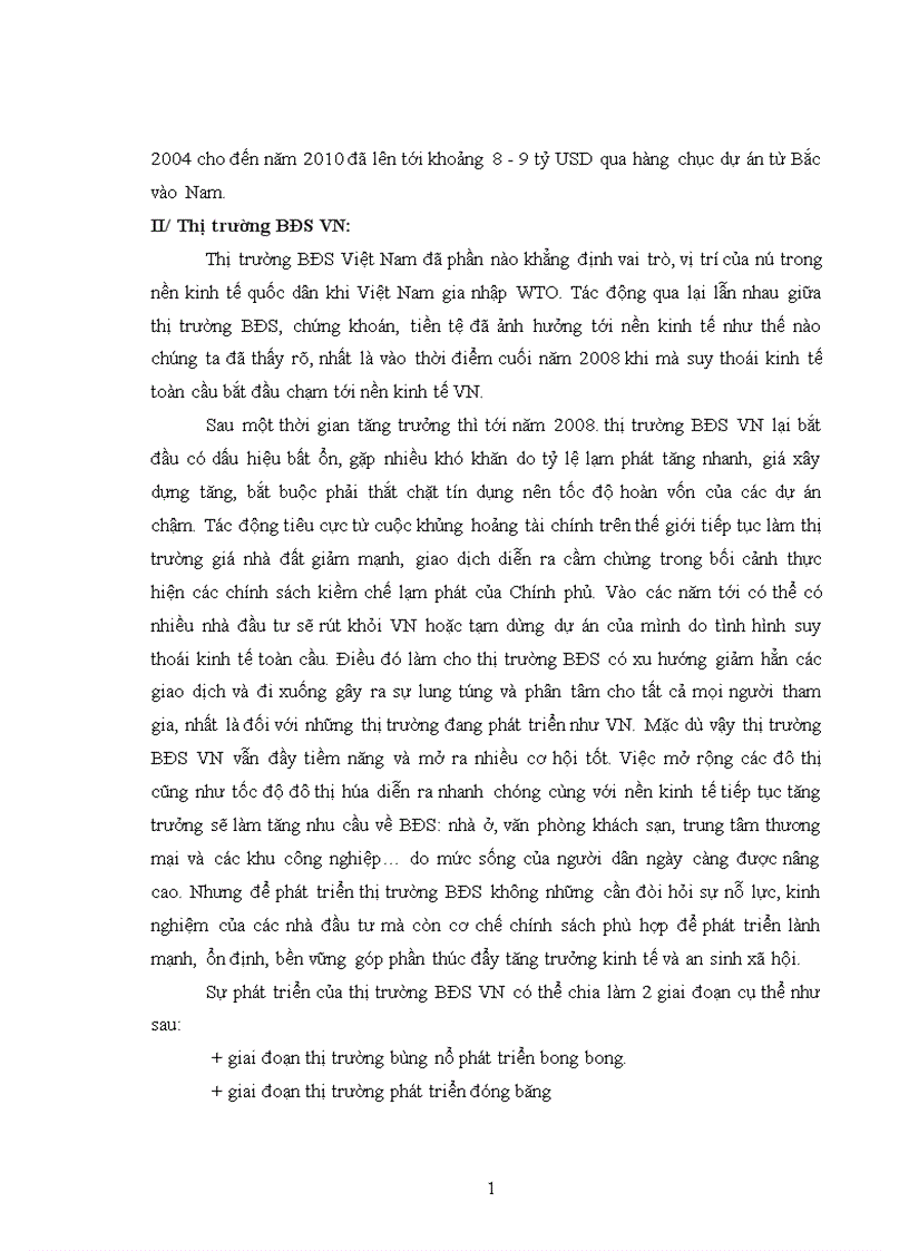 image for page Phân tích đánh giá nhận định xu hướng phát triển trong tương lai của thị trường Bất động sản Việt Nam