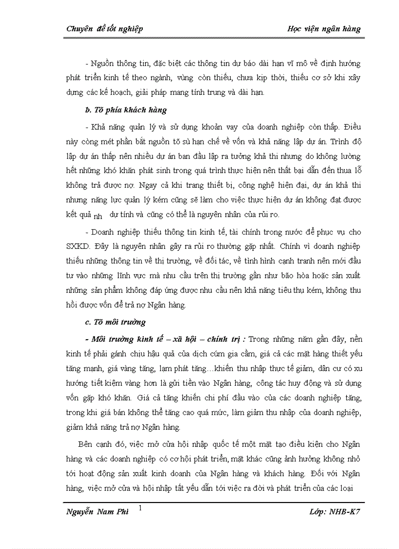 image for page Giải pháp phòng ngừa và hạn chế rủi ro tín dụng tạí Sở giao dịch NHNT Việt Nam