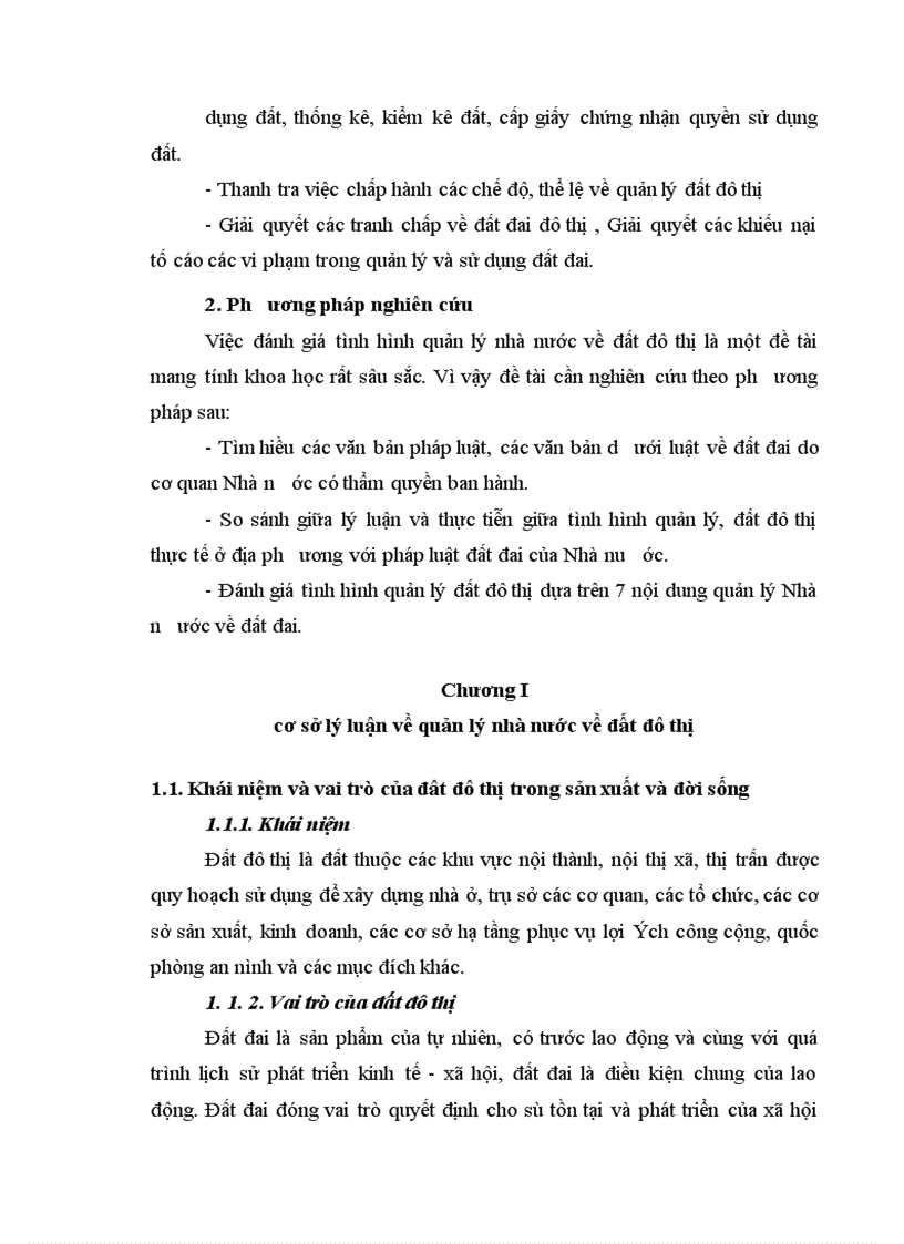 image for page Một số vấn đề quản lý nhà nước về đất đô thị 1