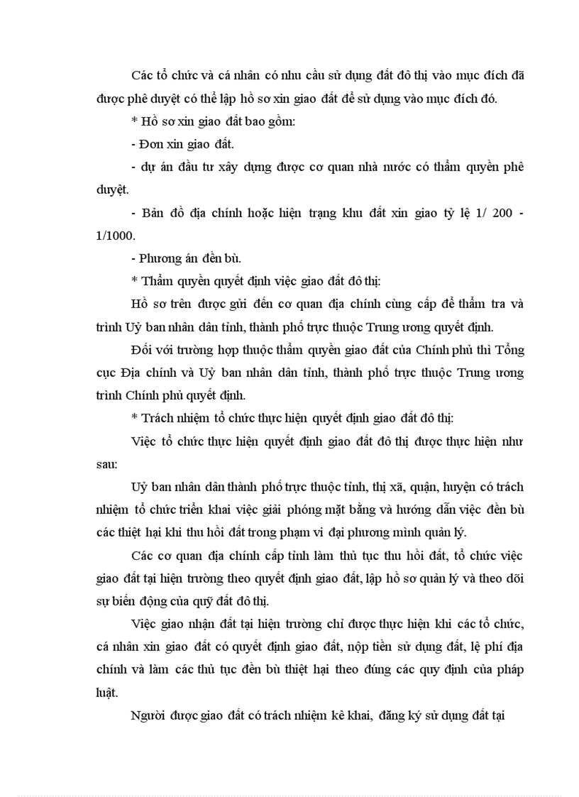 image for page Một số vấn đề quản lý nhà nước về đất đô thị 1