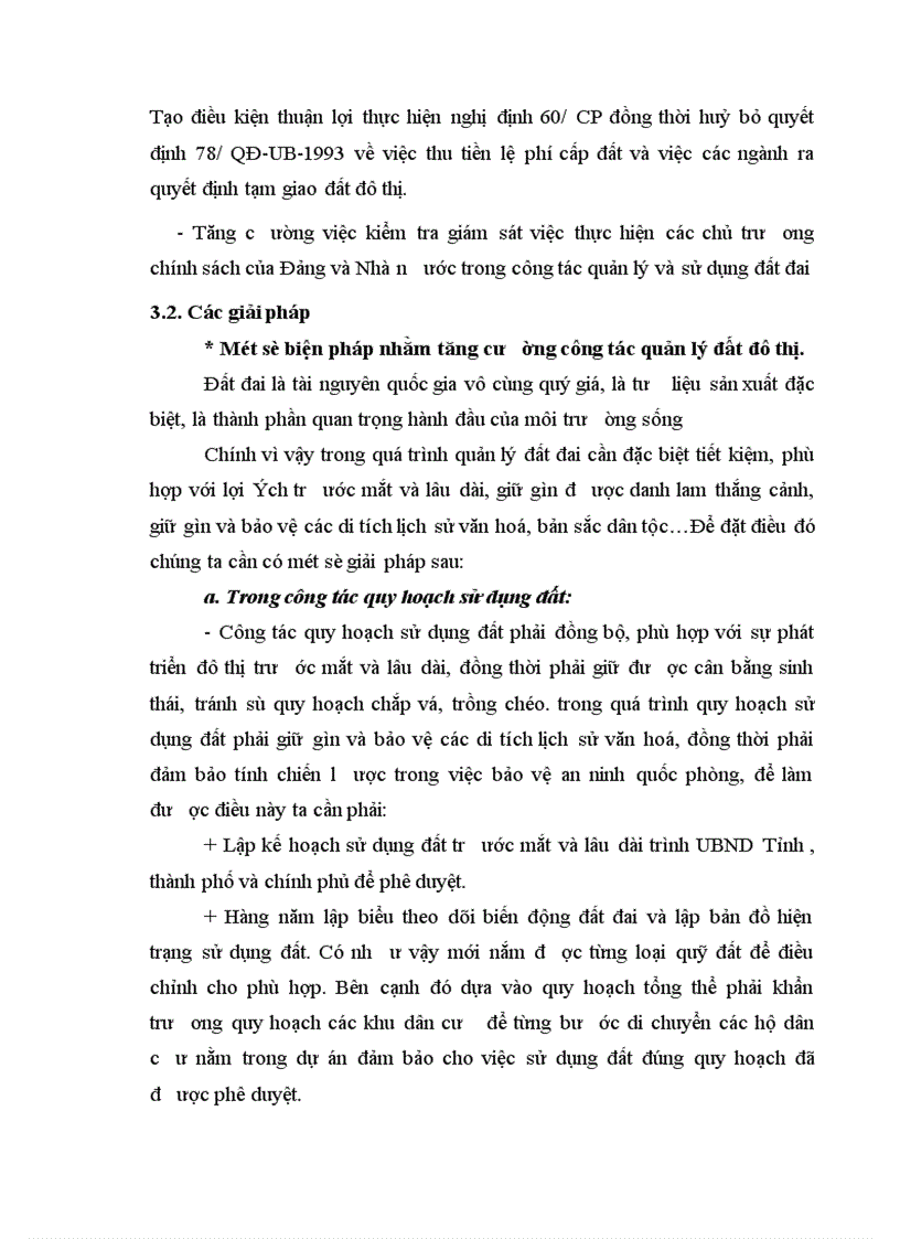 image for page Một số vấn đề quản lý nhà nước về đất đô thị 1