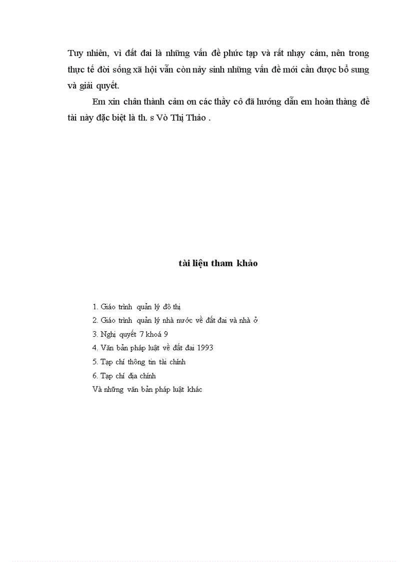 image for page Một số vấn đề quản lý nhà nước về đất đô thị 1