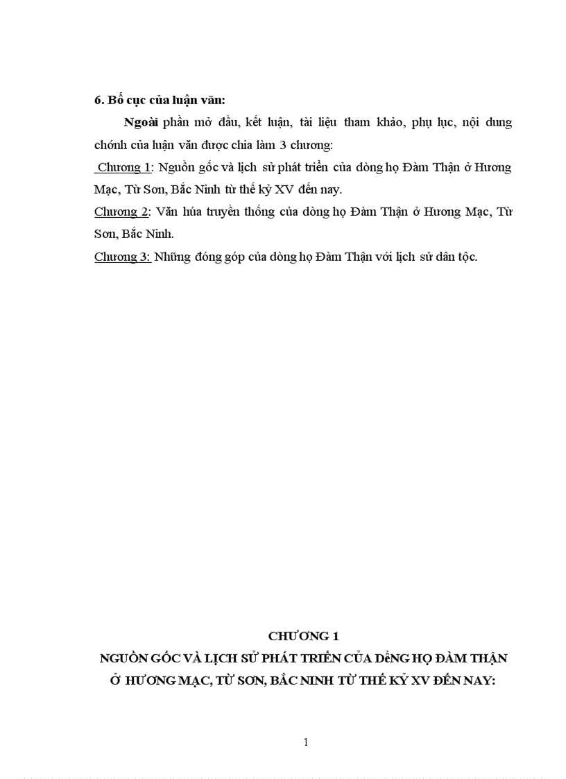 image for page Lịch sử văn hóa dòng họ Đàm Thận ở Hương Mặc Từ Sơn Bắc Ninh từ thế kỷ XV đến nay 1