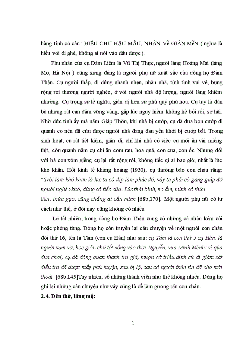 image for page Lịch sử văn hóa dòng họ Đàm Thận ở Hương Mặc Từ Sơn Bắc Ninh từ thế kỷ XV đến nay 1
