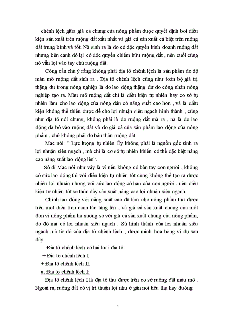 image for page Lý luận về địa tô của CácMac và sự vận dụng vào chính sách đất đai ở Việt Nam hiện nay 1