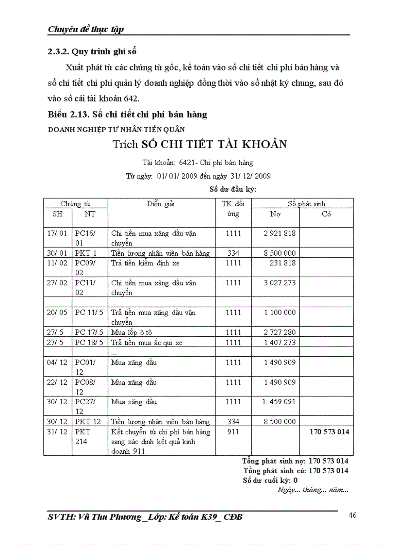 image for page Hoàn thiện kế toán bán hàng và xác định kết quả tại Doanh nghiệp tư nhân Tiến Quân 1