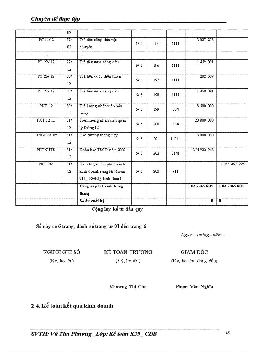 image for page Hoàn thiện kế toán bán hàng và xác định kết quả tại Doanh nghiệp tư nhân Tiến Quân 1