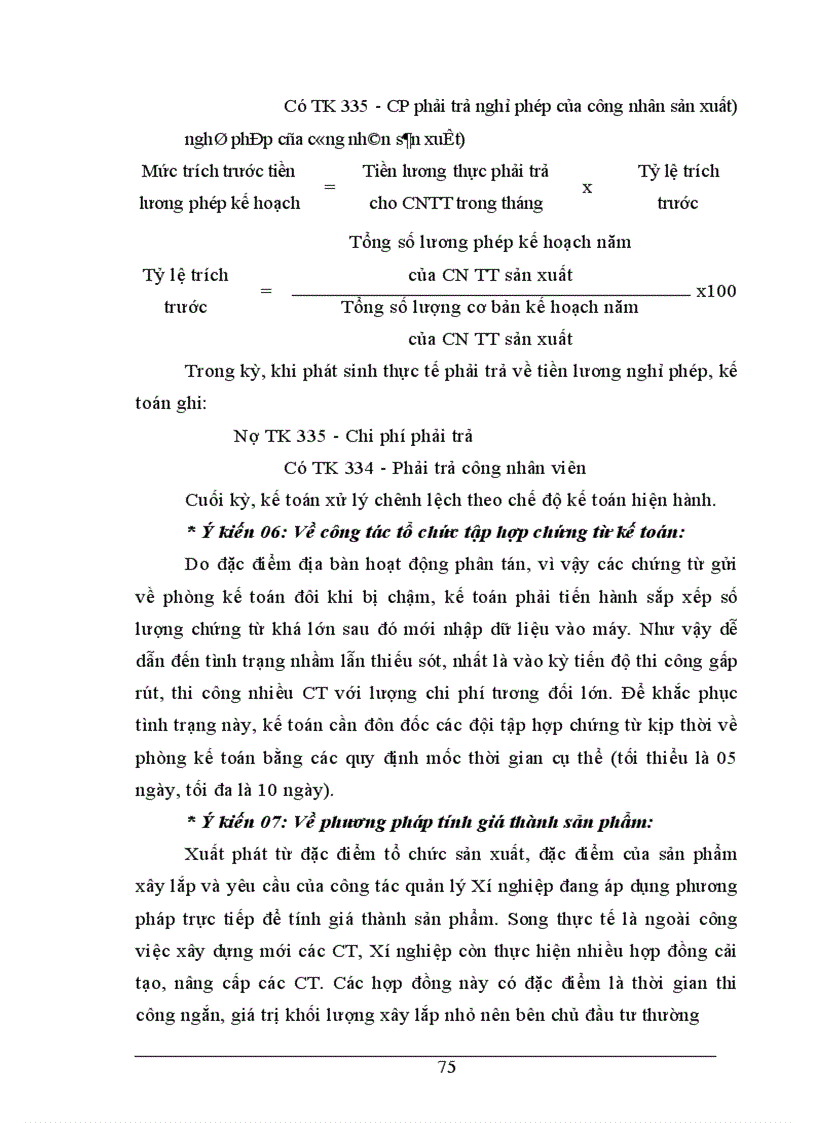 image for page Tổ chức công tác kế toán tập hợp chi phí và tính giá thành sản phẩm tại Xí nghiệp Sông Đà 12 6 1