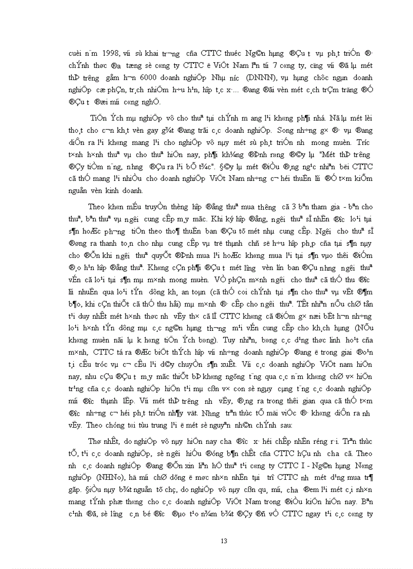 image for page Các CTTC và sự ra đời phát triển các CTTC ở Việt Nam