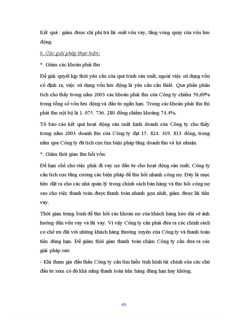 image for page Nghiên cứu tình hình quản lý và sử dụng vốn lưu động tại Công ty cổ phần Chương Dương Hà Nội 1