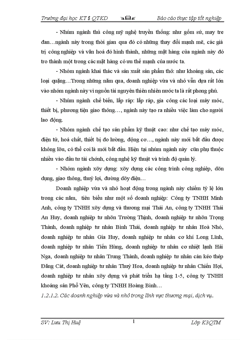 image for page Phân tích hoạt động sản xuất kinh doanh của các doanh nghiệp vừa và nhỏ trong các lĩnh vực