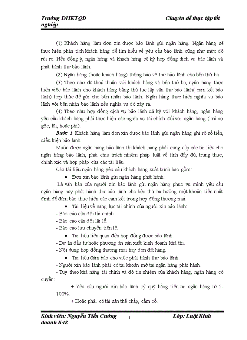 image for page Cơ sở pháp lý về bảo lãnh ngân hàng và thực tiễn áp dụng tại ngân hàng TMCP Hàng Hải Việt Nam Chi nhánhTrường Chinh 1