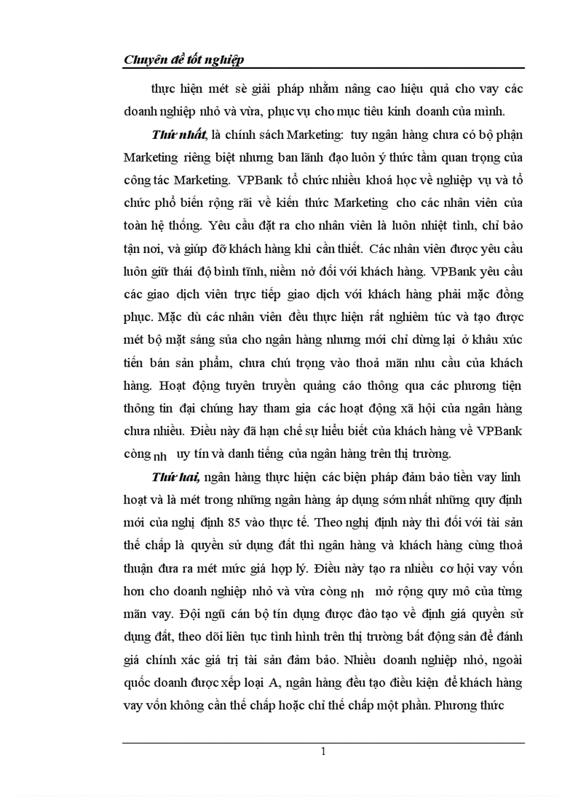 image for page Giải pháp nâng cao hiệu quả tín dụng đối với các doanh nghiệp nhỏ và vừa tại Ngân hàng thương mại cổ phần các doanh nghiệp ngoài quốc doanh Việt Nam 1