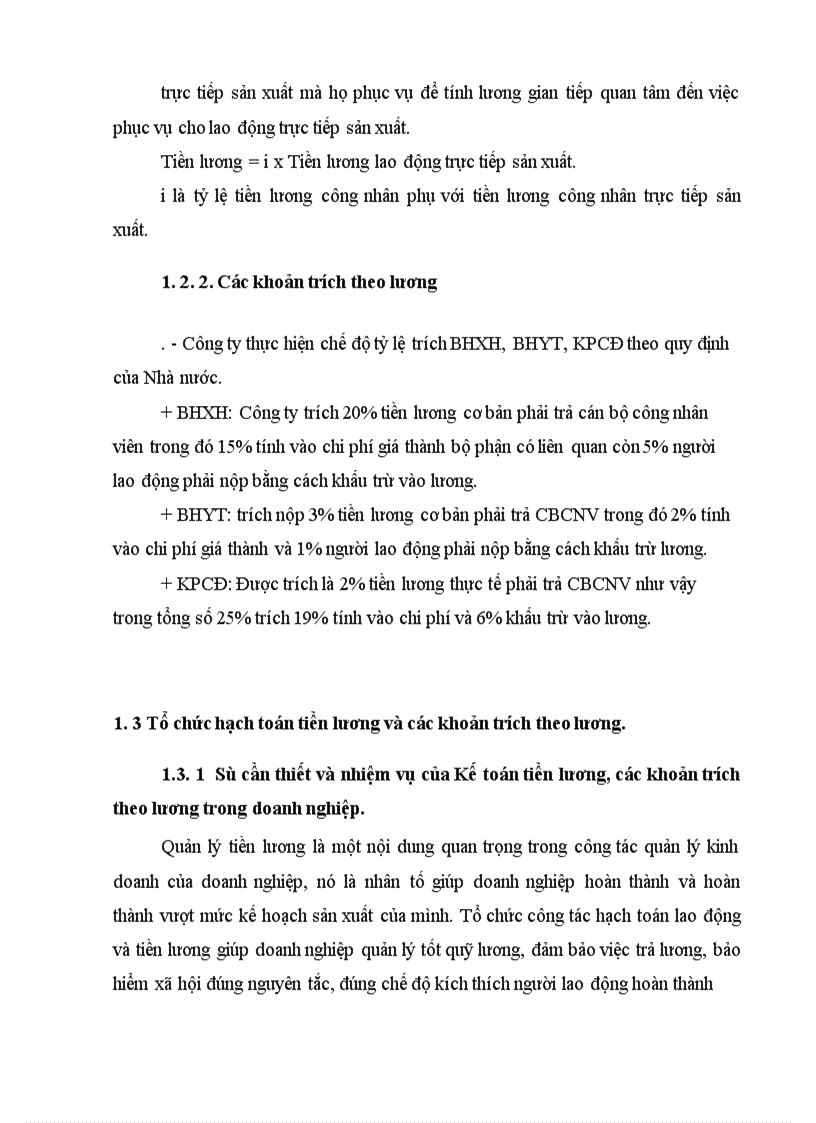 image for page Tiền lương và các khoản trích theo lương tại Tổng công ty phát hành sách Việt Nam