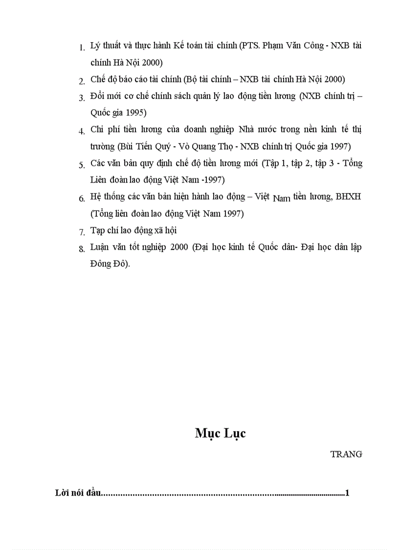 image for page Tiền lương và các khoản trích theo lương tại Tổng công ty phát hành sách Việt Nam