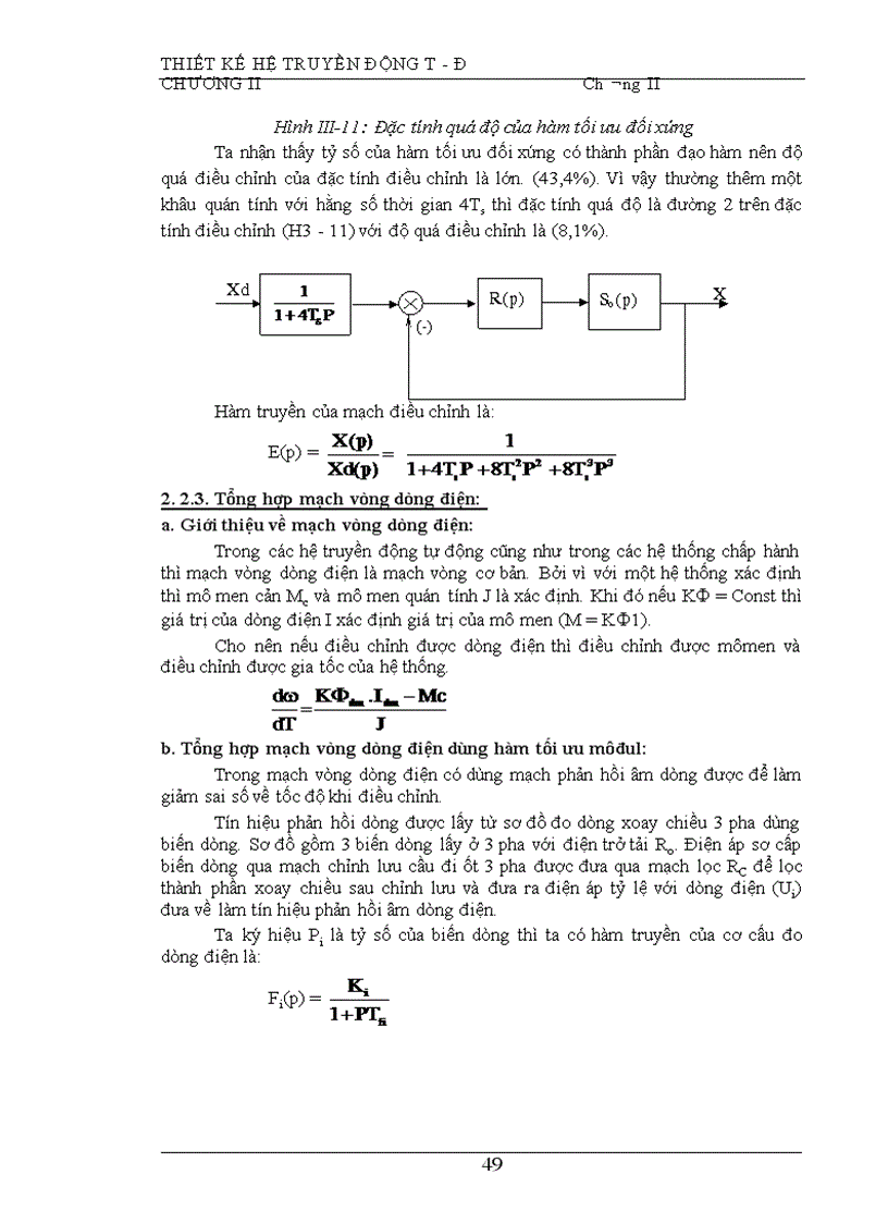 image for page Thiết kế hệ truyền động T Đ 1
