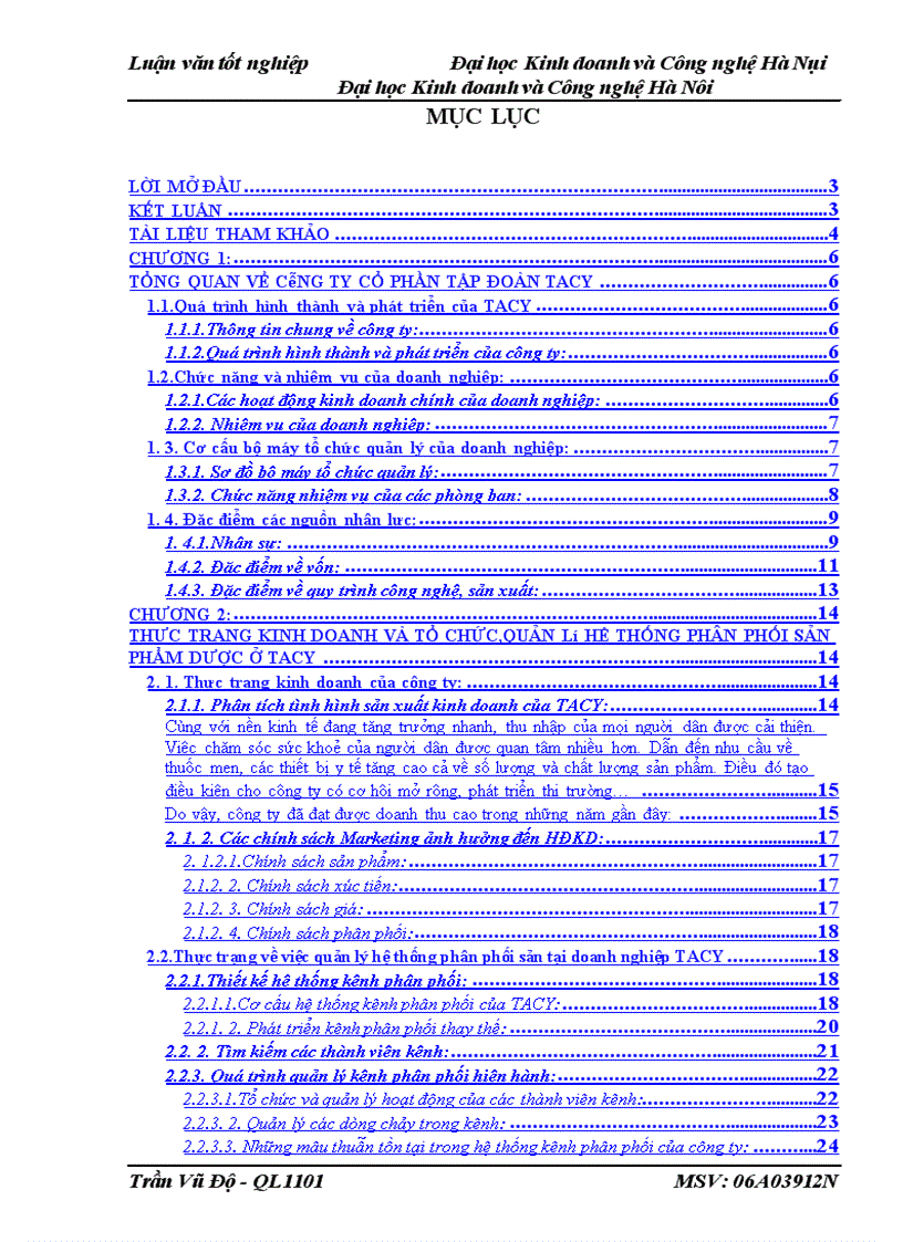 image for page Báo cáo thực tập tổng hợp tại công ty cổ phần tập đoàn TACY