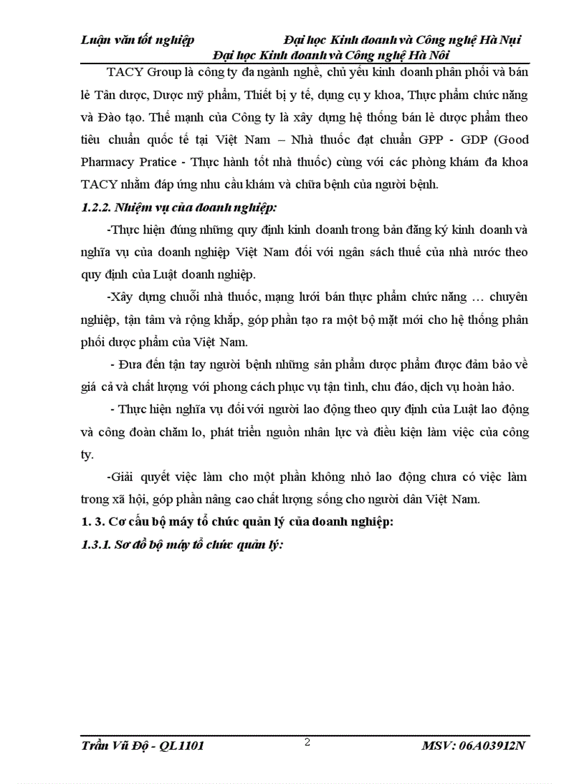 image for page Báo cáo thực tập tổng hợp tại công ty cổ phần tập đoàn TACY