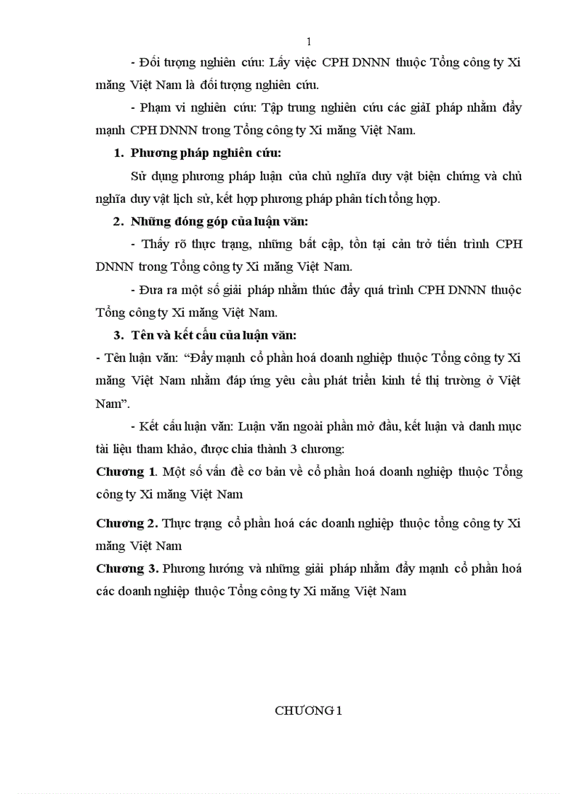 image for page Đẩy mạnh cổ phần hoá doanh nghiệp thuộc Tổng công ty Xi măng Việt Nam nhằm đáp ứng yêu cầu phát triển kinh tế thị trường ở Việt Nam