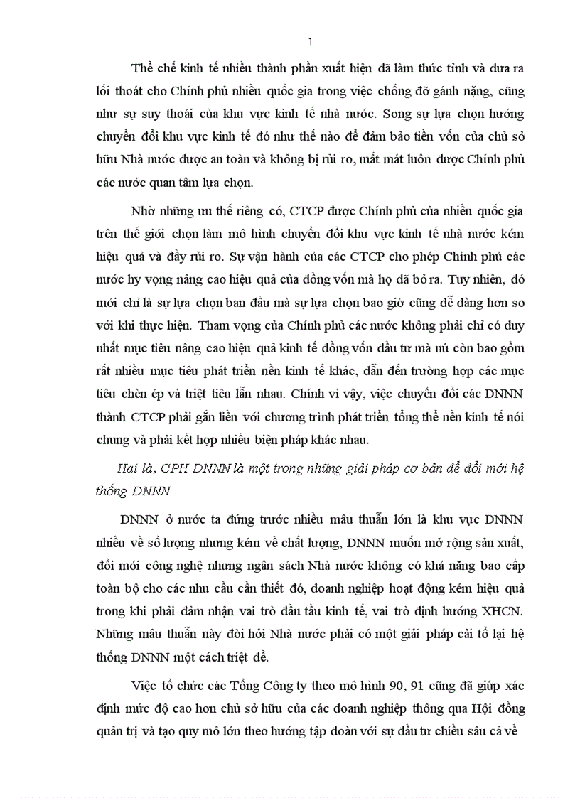 image for page Đẩy mạnh cổ phần hoá doanh nghiệp thuộc Tổng công ty Xi măng Việt Nam nhằm đáp ứng yêu cầu phát triển kinh tế thị trường ở Việt Nam