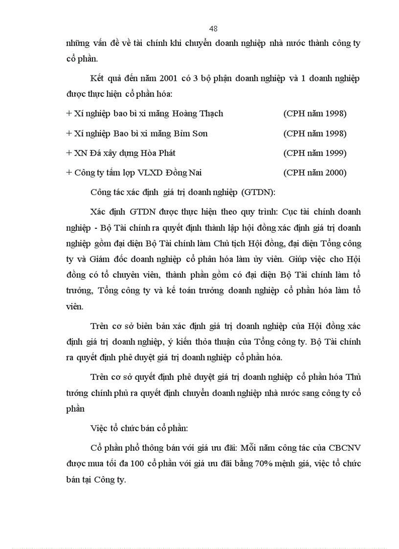 image for page Đẩy mạnh cổ phần hoá doanh nghiệp thuộc Tổng công ty Xi măng Việt Nam nhằm đáp ứng yêu cầu phát triển kinh tế thị trường ở Việt Nam