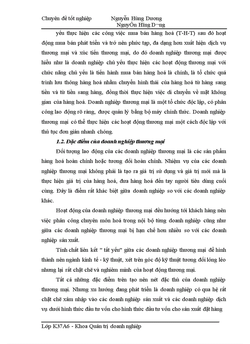 image for page Đẩy mạnh tiêu thụ hàng hoá tại Công ty Thương mại Hà Nội 1