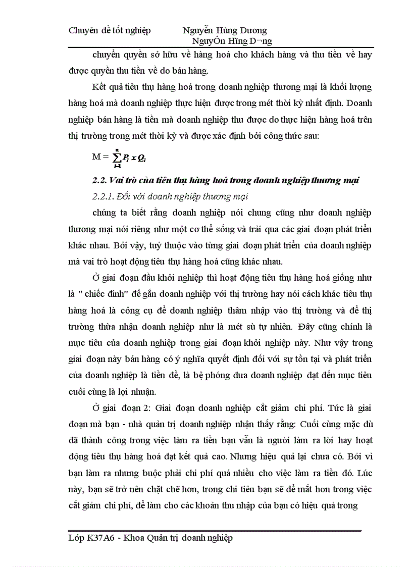 image for page Đẩy mạnh tiêu thụ hàng hoá tại Công ty Thương mại Hà Nội 1