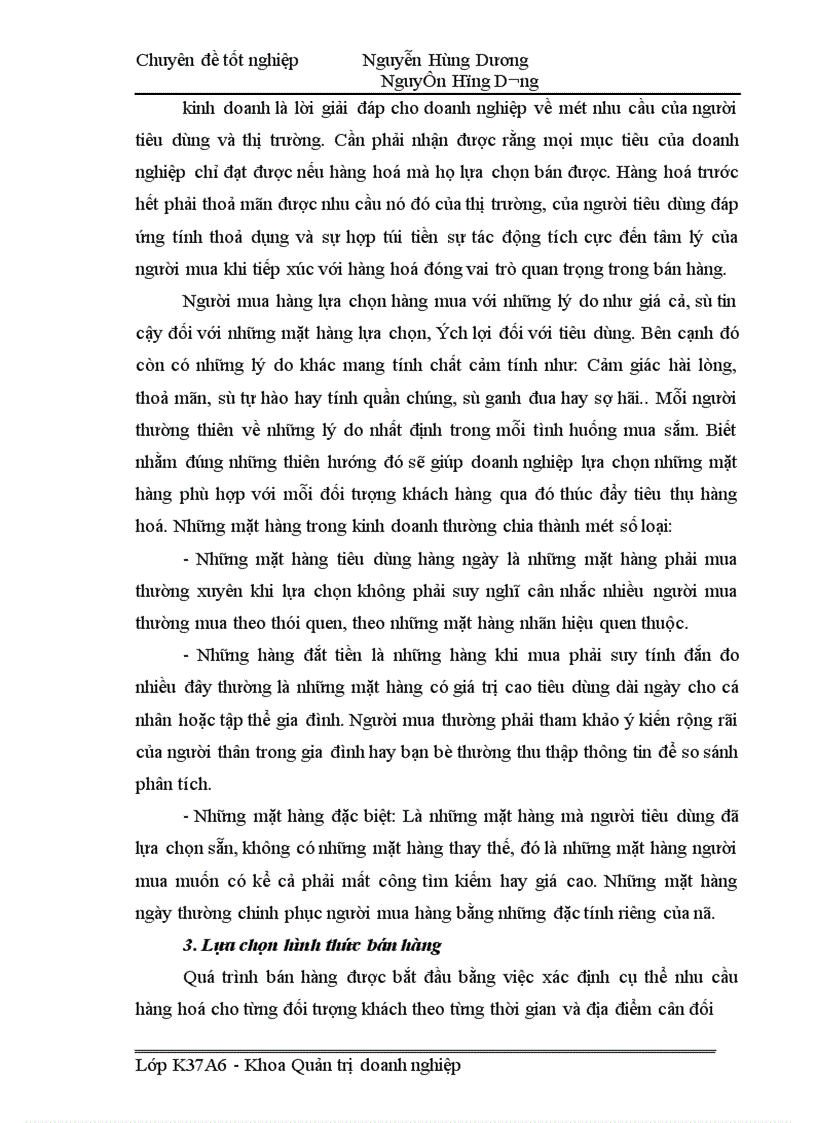 image for page Đẩy mạnh tiêu thụ hàng hoá tại Công ty Thương mại Hà Nội 1