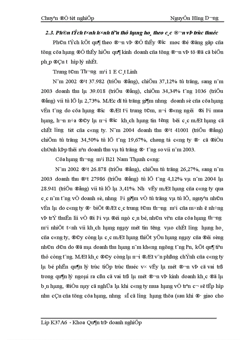 image for page Đẩy mạnh tiêu thụ hàng hoá tại Công ty Thương mại Hà Nội 1