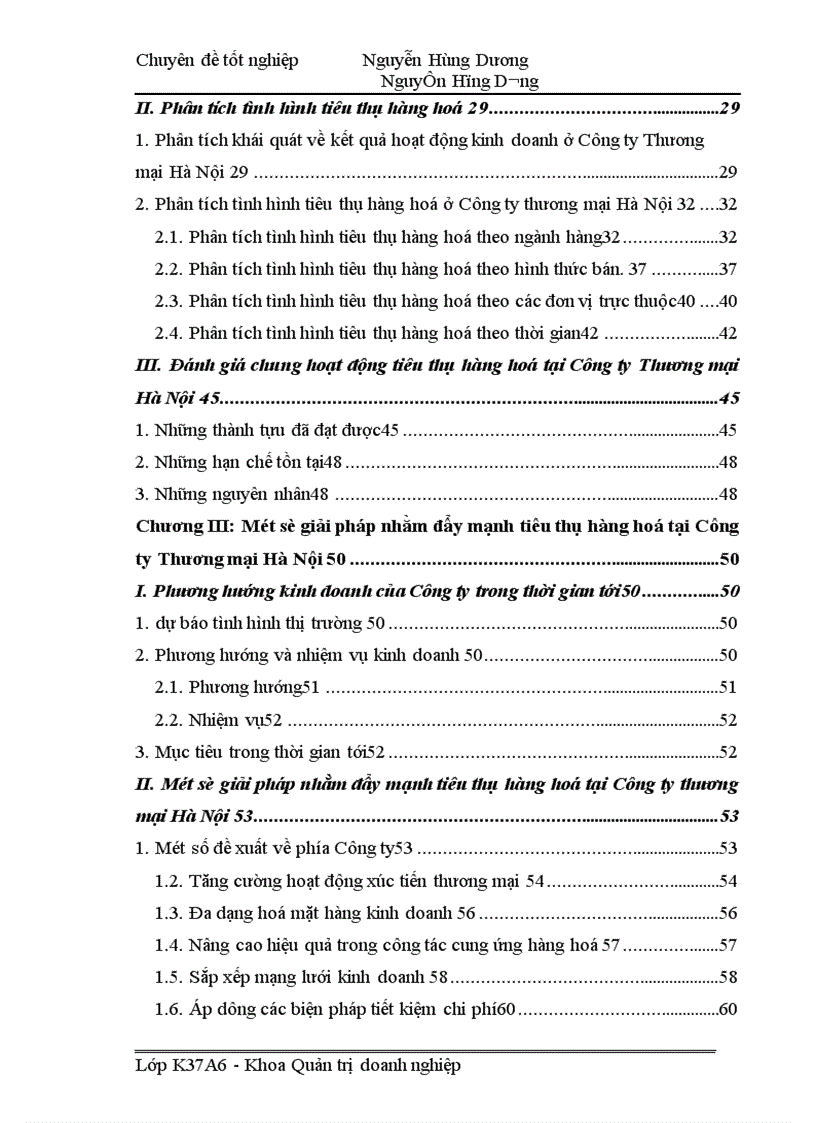 image for page Đẩy mạnh tiêu thụ hàng hoá tại Công ty Thương mại Hà Nội 1