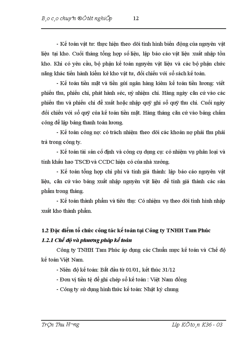 image for page Kế toán nguyên vật liệu tại Công ty TNHH Tam Phúc 1