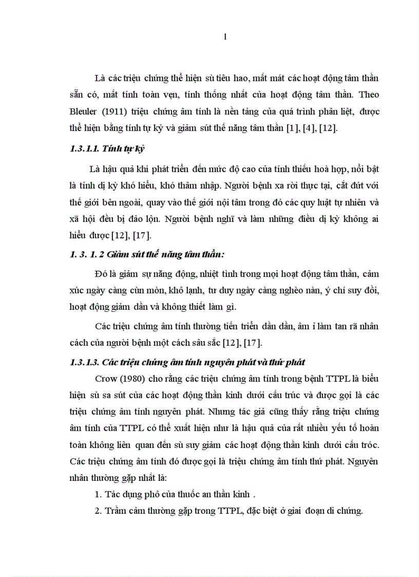 image for page Nghiên cứu đặc điểm lâm sàng bệnh tâm thần phân liệt thể thanh xuân