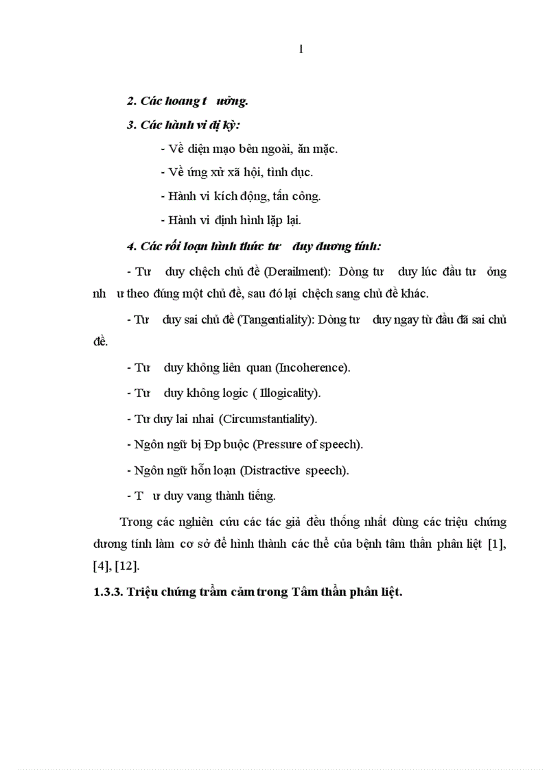 image for page Nghiên cứu đặc điểm lâm sàng bệnh tâm thần phân liệt thể thanh xuân