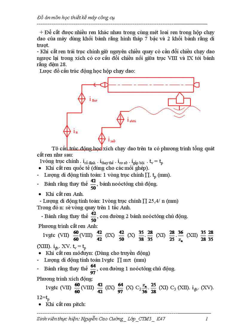 image for page Thiết kế máy công cụ